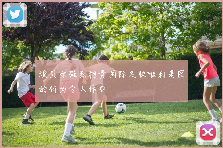 埃贝尔强烈指责国际足联唯利是图的行为令人作呕